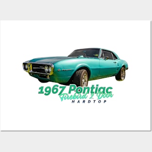 1967 Pontiac Firebird 2 door Hardtop Posters and Art